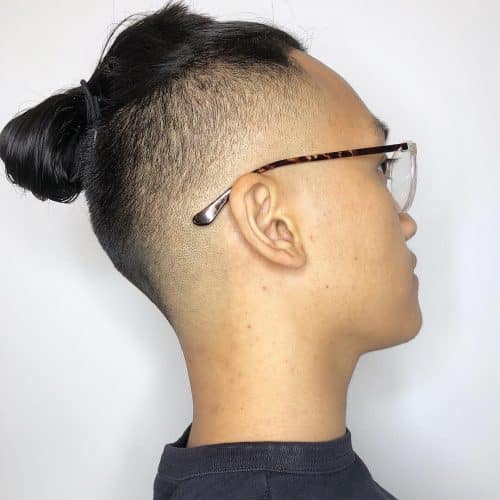 Samurai Bun (Top Knot) Sample 10