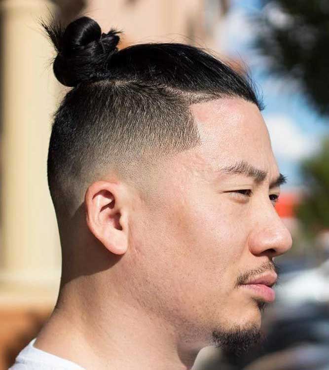Samurai Bun (Top Knot) Sample 1
