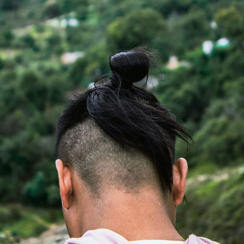 Samurai Bun (Top Knot) Sample 2