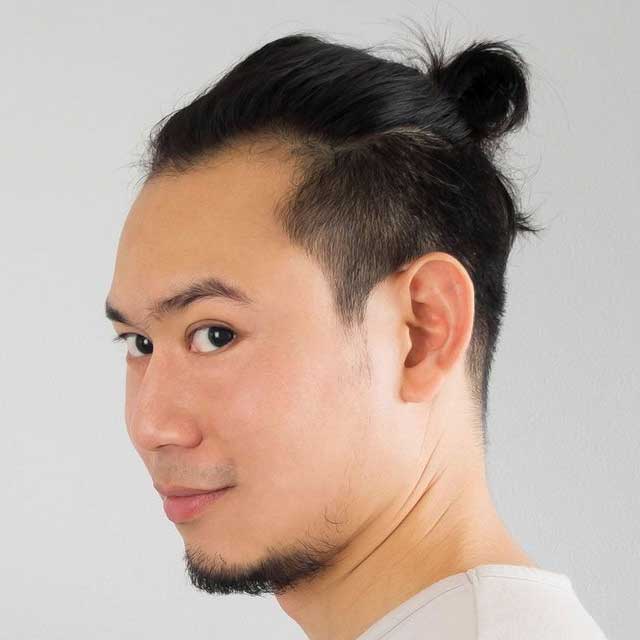 Samurai Bun (Top Knot) Sample 4