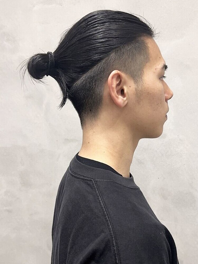 Samurai Bun (Top Knot) Sample 5