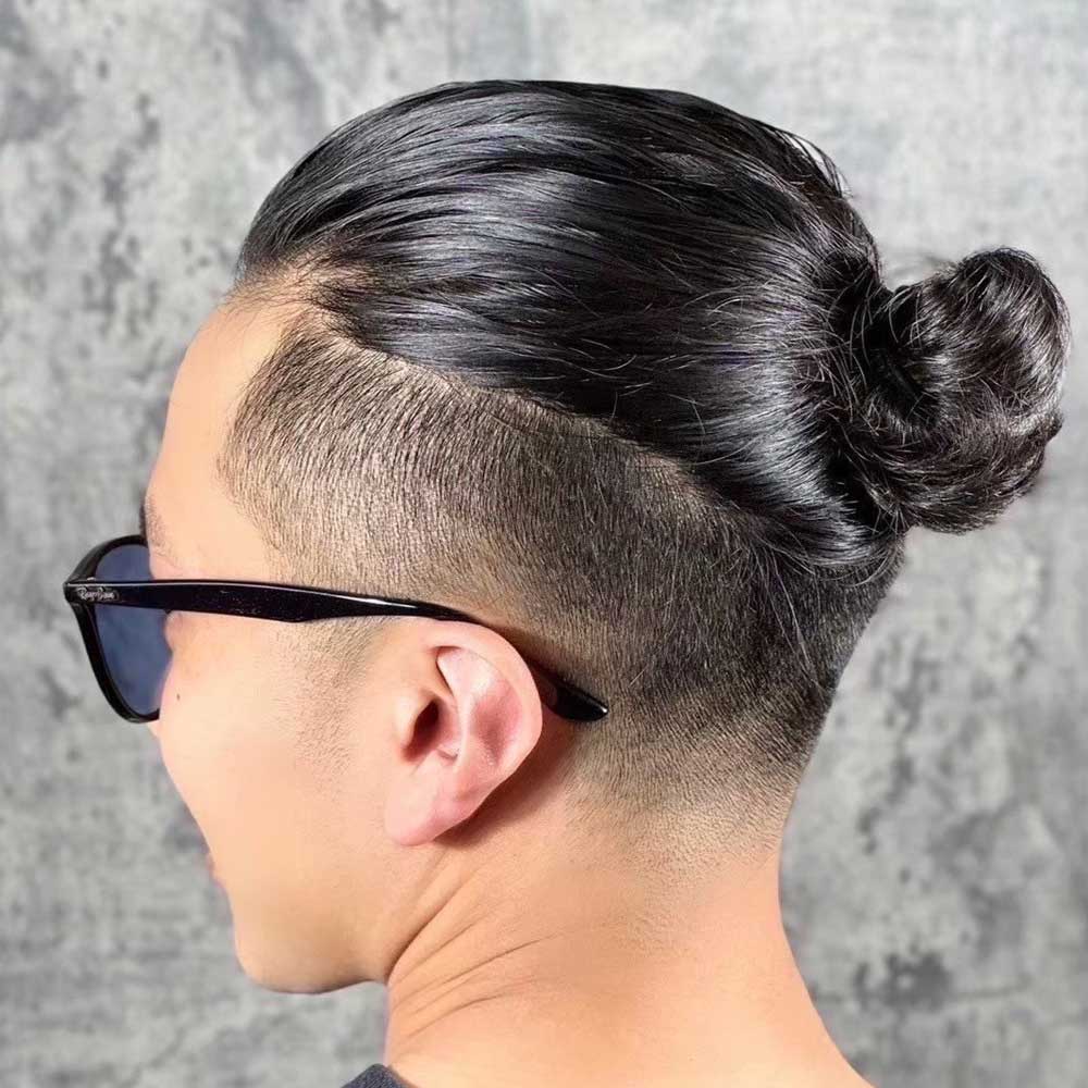 Samurai Bun (Top Knot) Sample 6