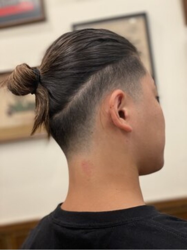 Samurai Bun (Top Knot) Sample 7