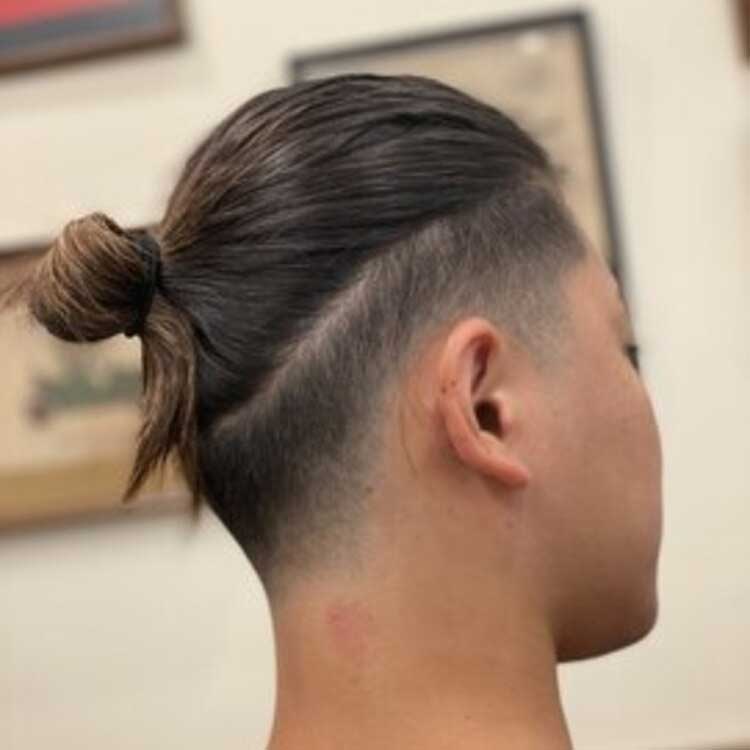 Samurai Bun (Top Knot) Sample 7