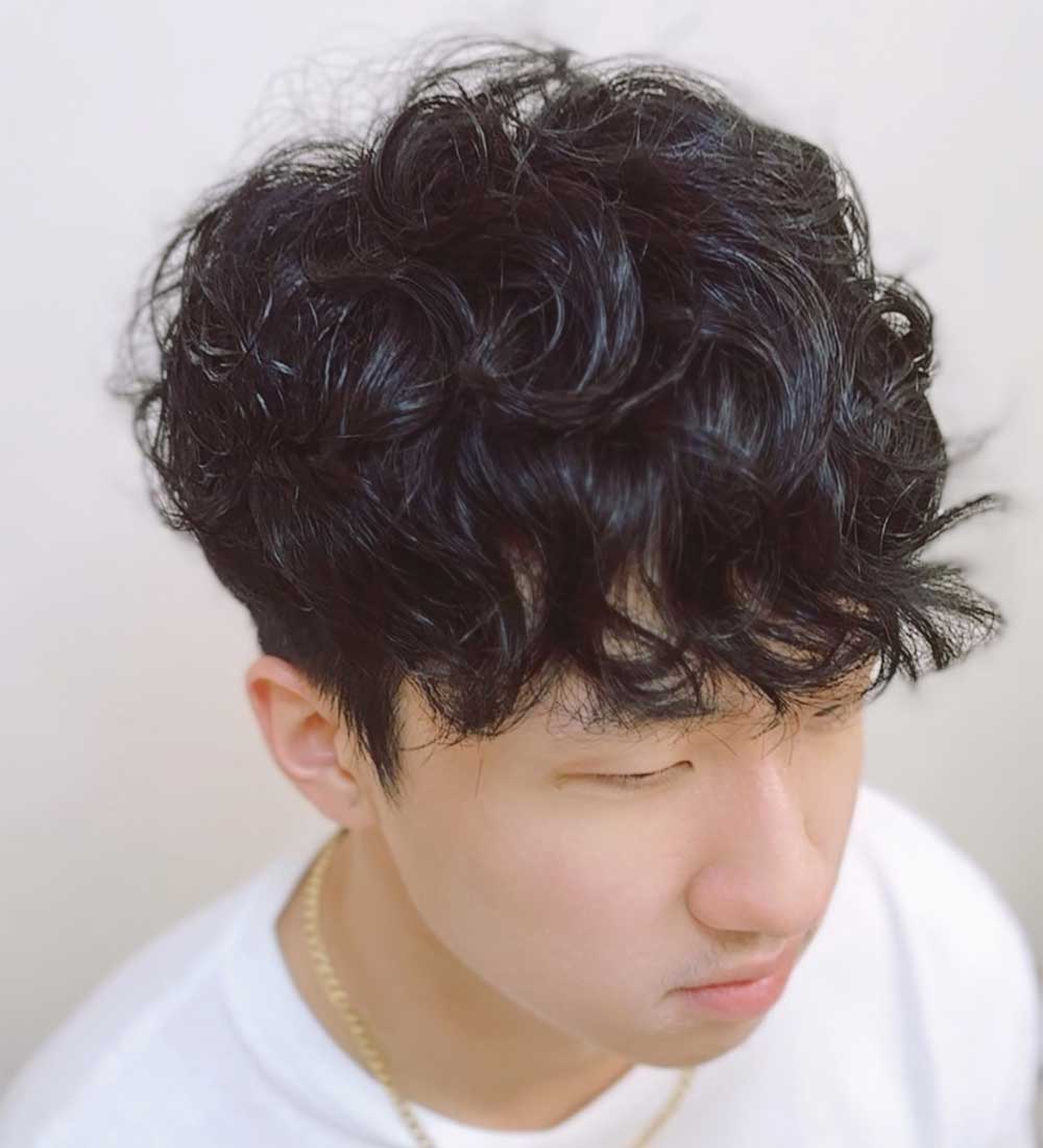 Curly Perm (Korean Perm) Sample 12