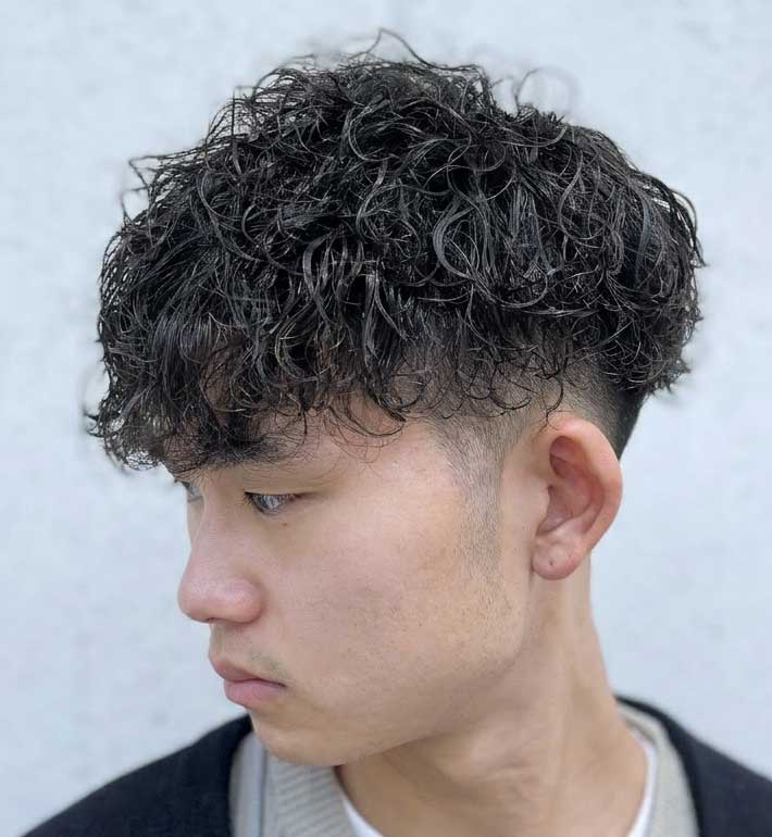 Curly Perm (Korean Perm) Sample 11