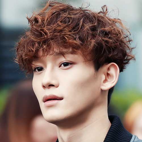 Curly Perm (Korean Perm) Sample 2