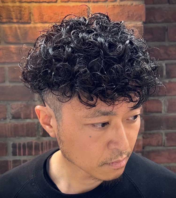 Curly Perm (Korean Perm) Sample 3