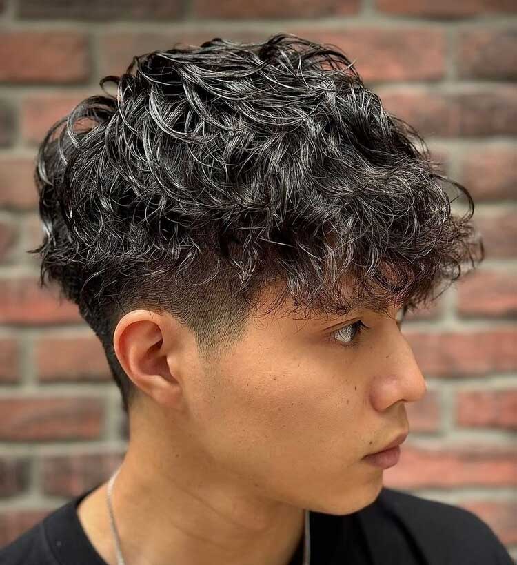 Curly Perm (Korean Perm) Sample 7