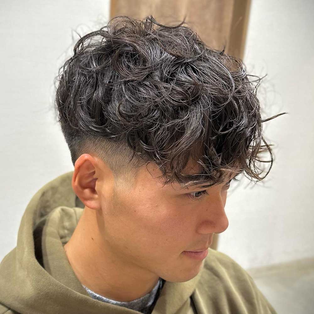 Curly Perm (Korean Perm) Sample 9