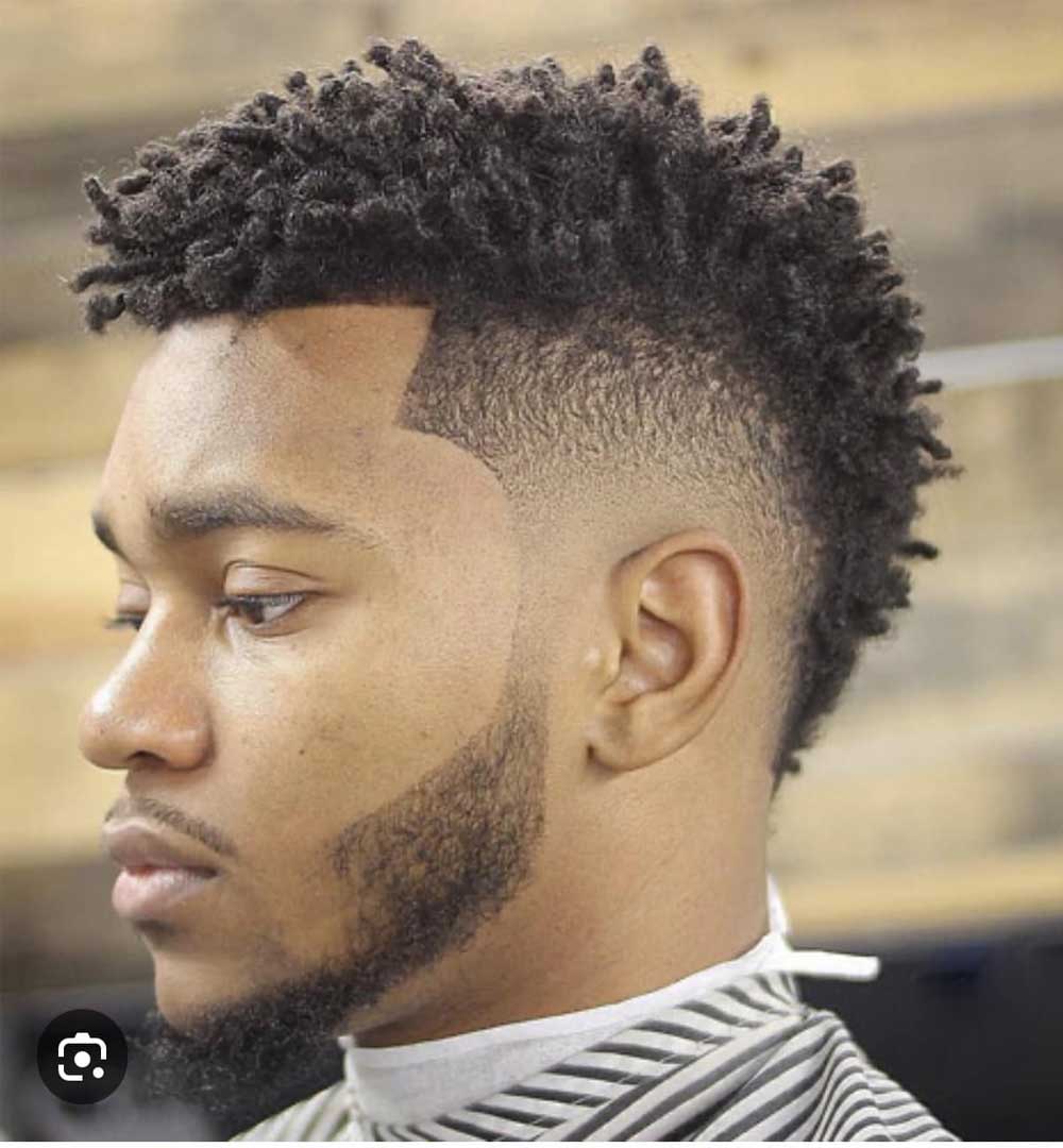 Frohawk (Afro Mohawk) Sample 9