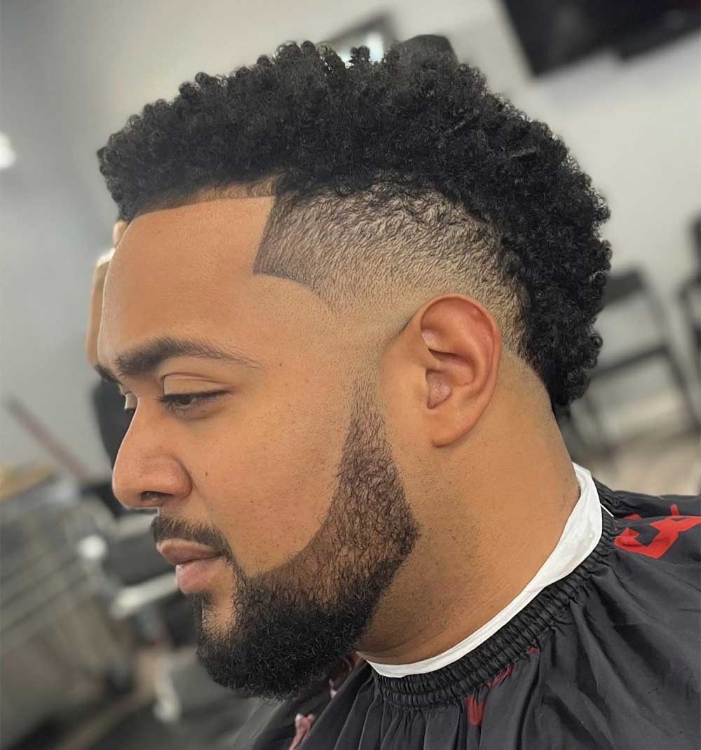 Frohawk (Afro Mohawk) Sample 15