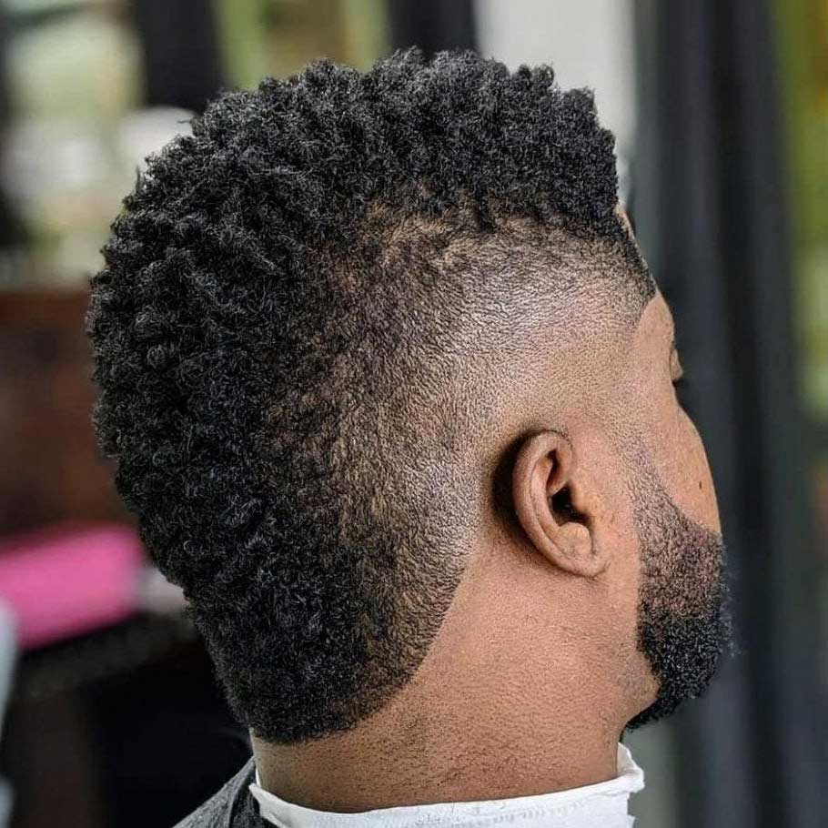 Frohawk (Afro Mohawk) Sample 2