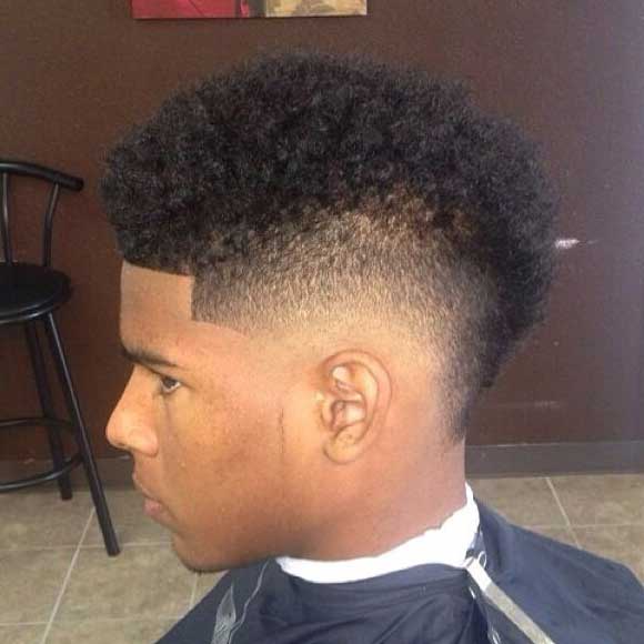 Frohawk (Afro Mohawk) Sample 4