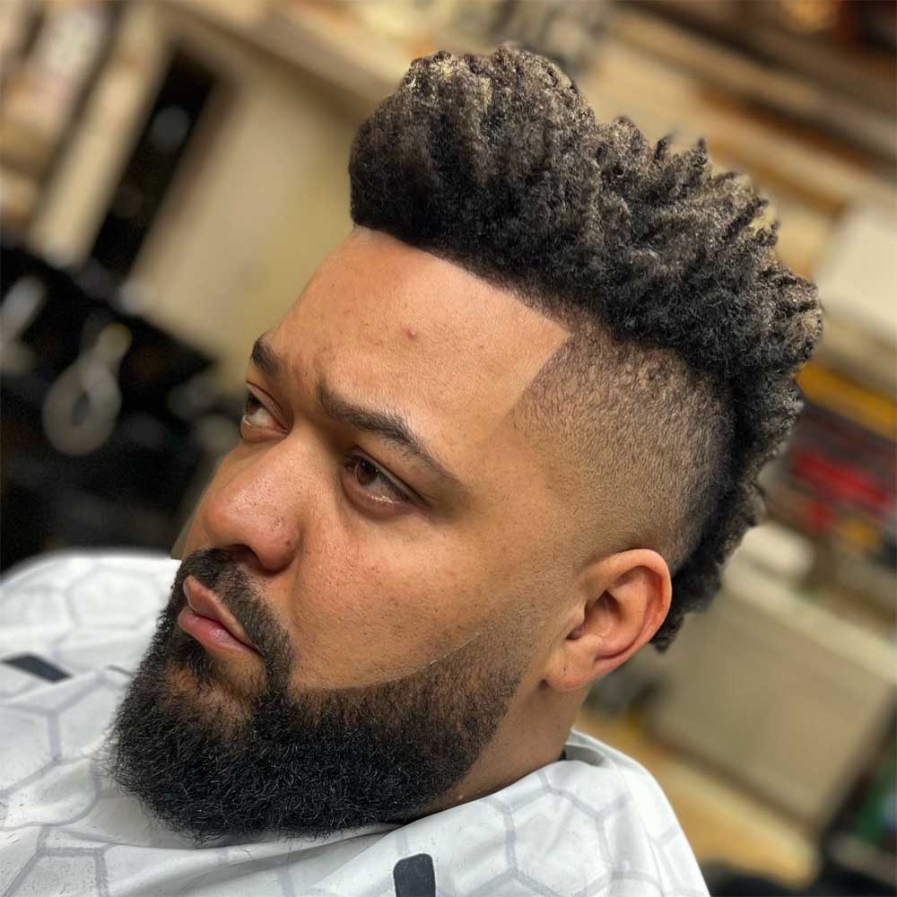 Frohawk (Afro Mohawk) Sample 5