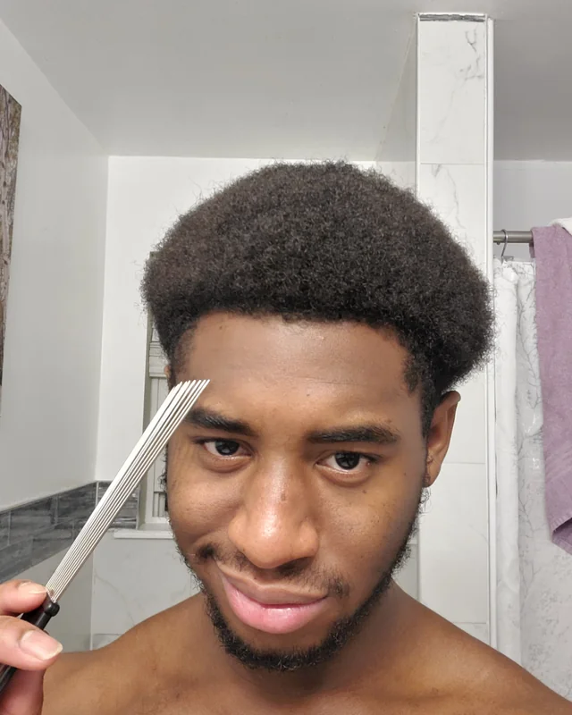 Mini Afro (Short Afro) Sample 2