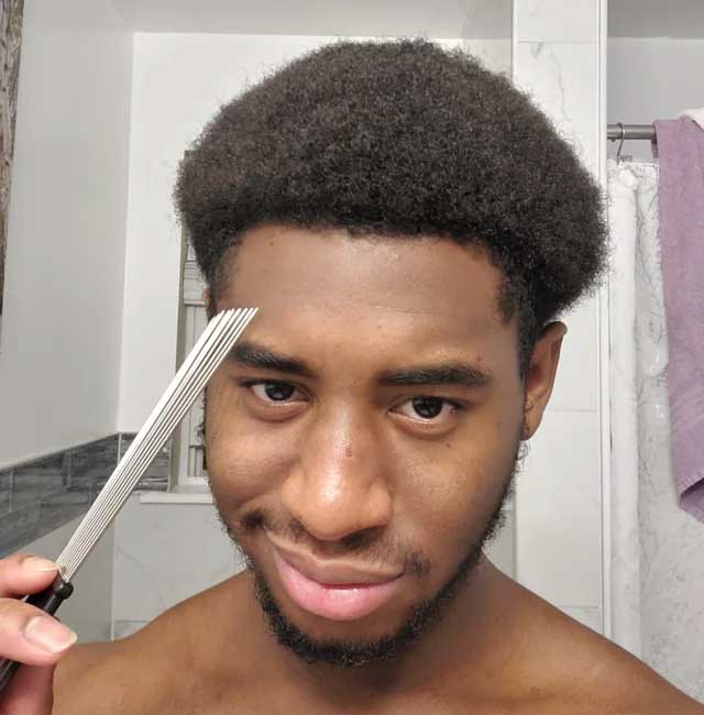 Mini Afro (Short Afro) Sample 2