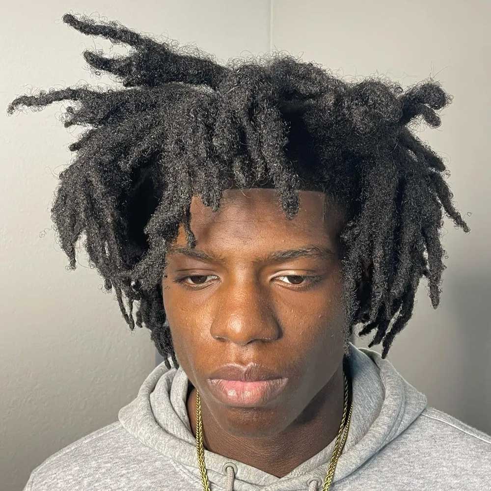 Freeform Locs Sample 9