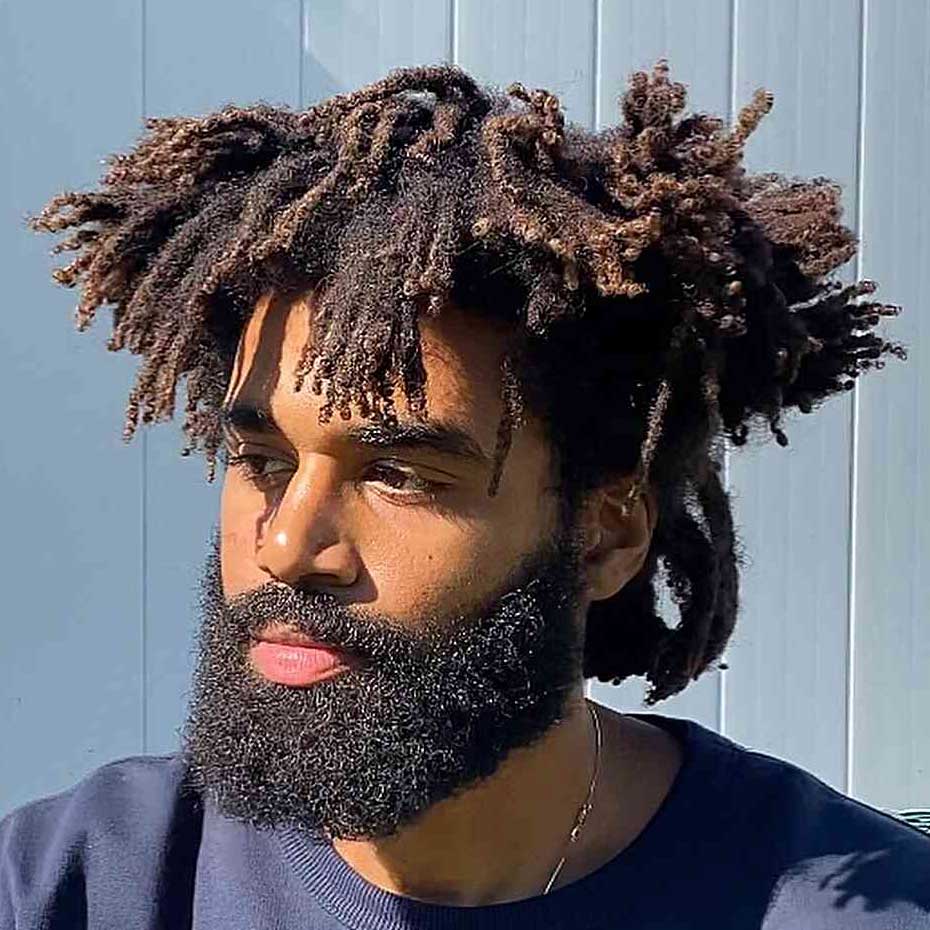 Freeform Locs Sample 13