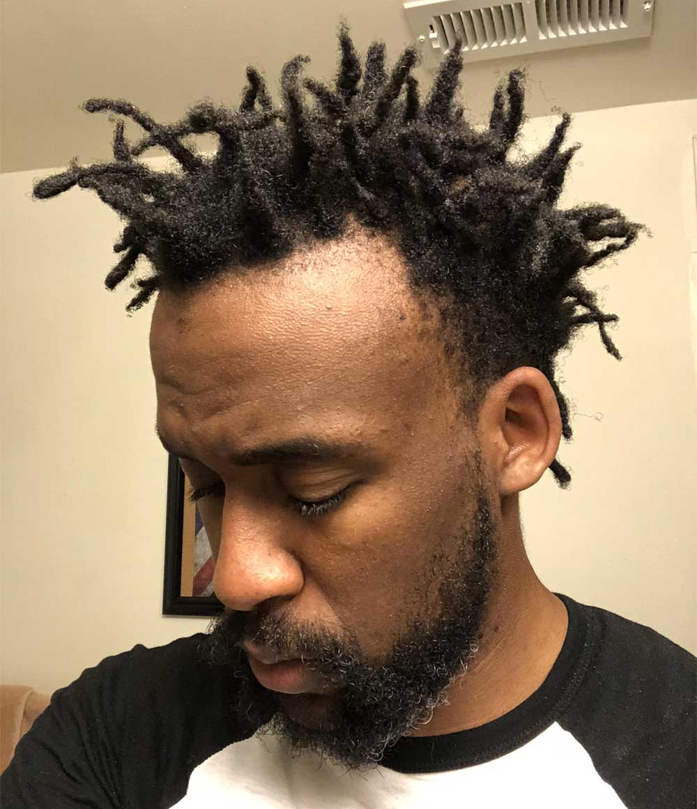 Freeform Locs Sample 7