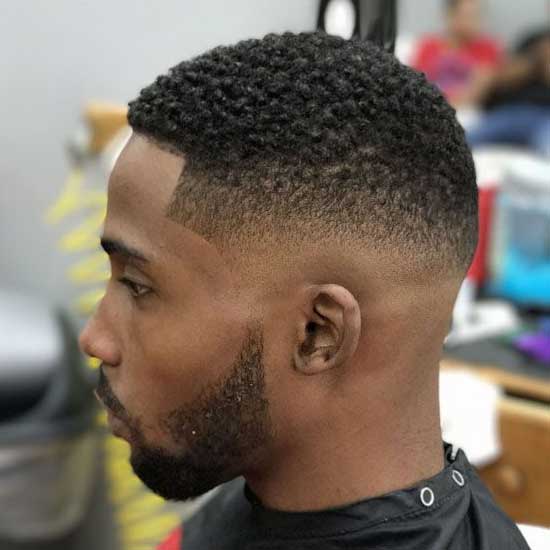 Curly Top Fade Sample 3