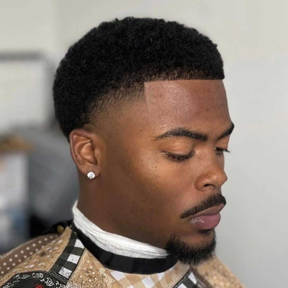 Curly Top Fade Sample 6