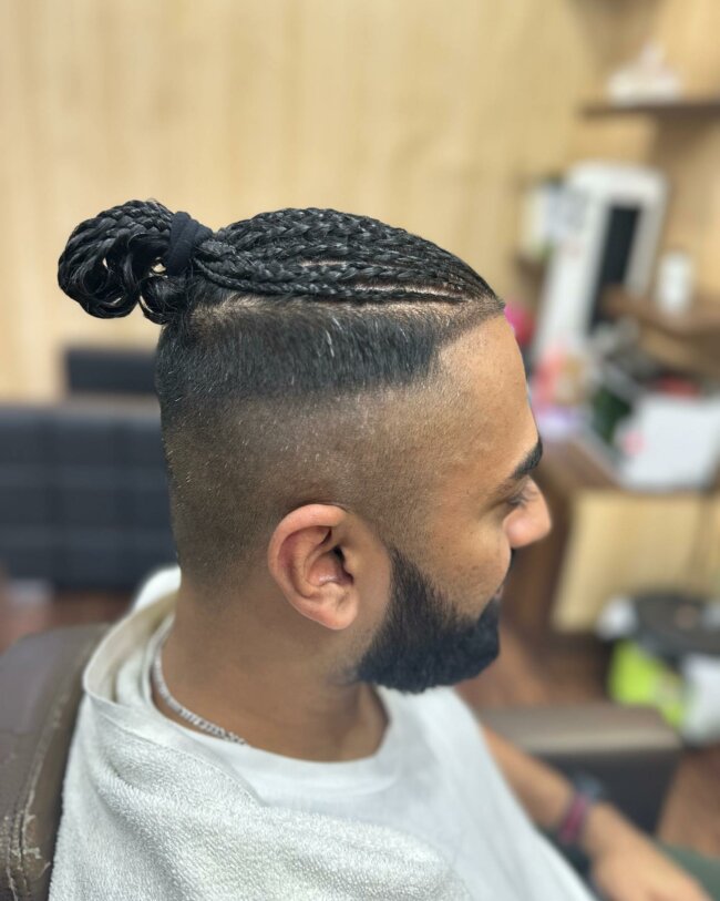 Braided Bun Sample 3
