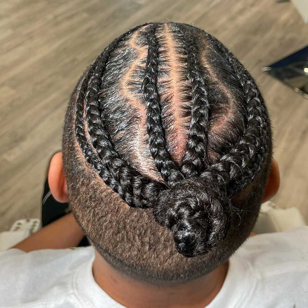 Braided Bun Sample 4