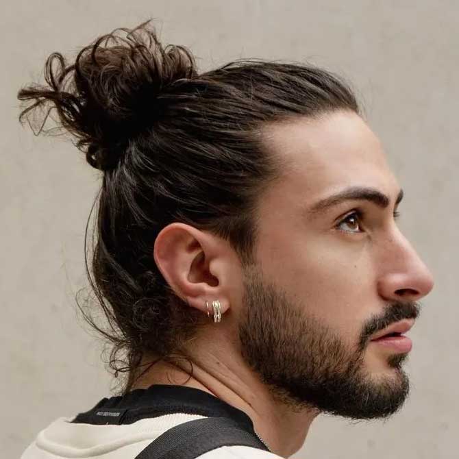 Man Bun Sample 4
