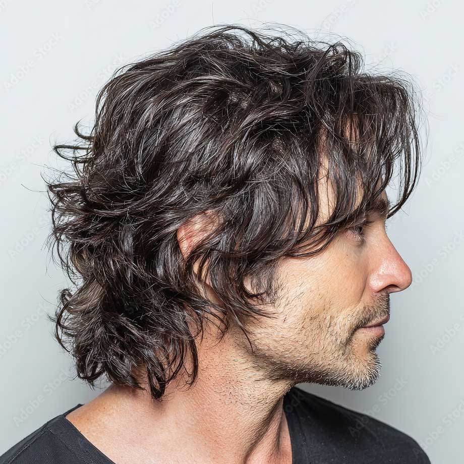 Wavy/Curly Natural Style Sample 11