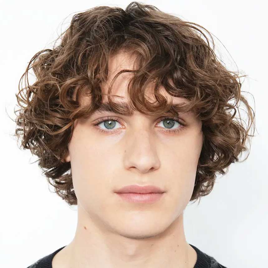 Wavy/Curly Natural Style Sample 2
