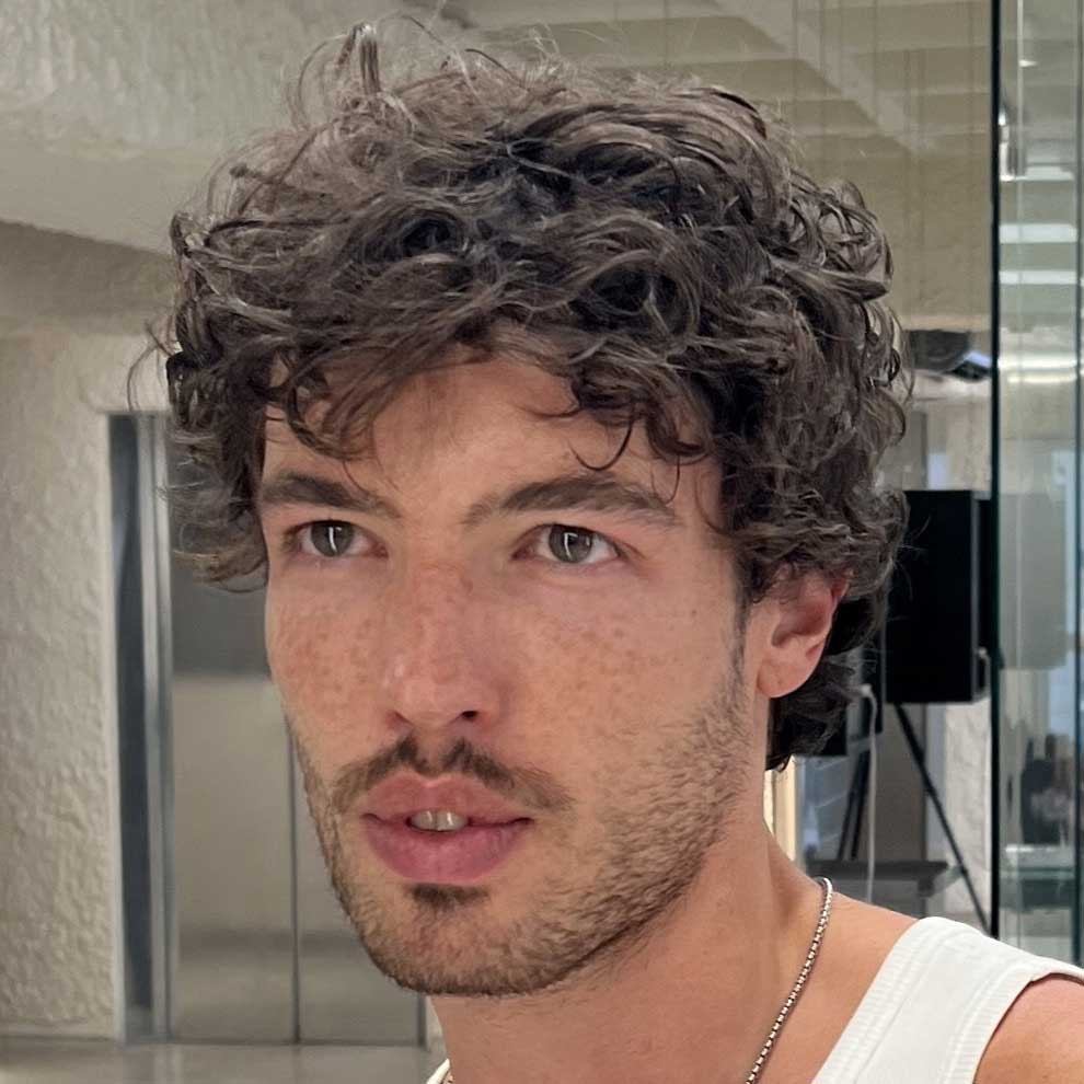 Wavy/Curly Natural Style Sample 8