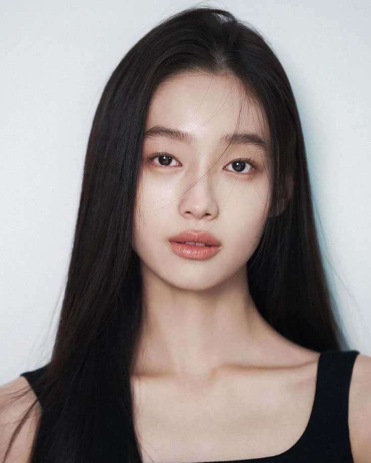 Long Straight Hair Sample 1