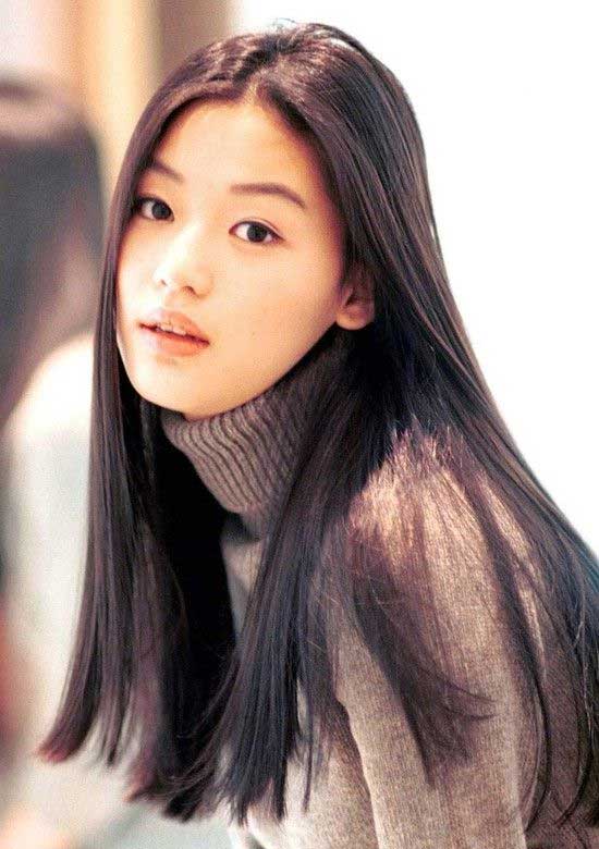 Long Straight Hair Sample 9