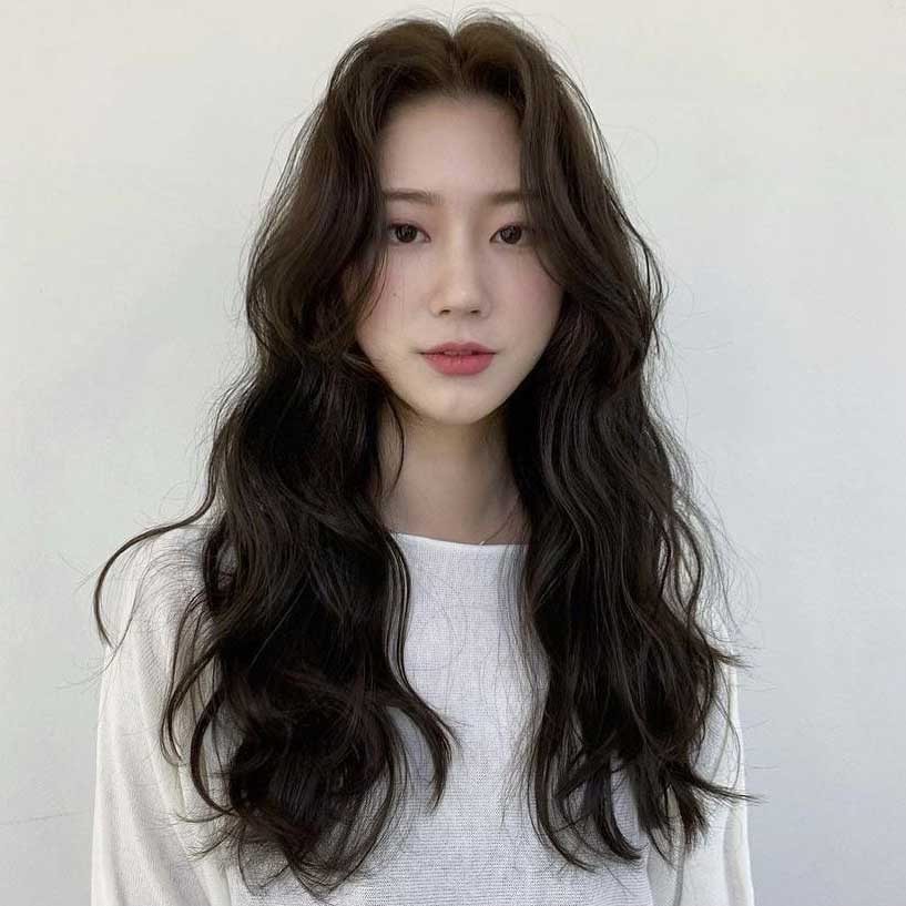 Korean Wave Perm Sample 4