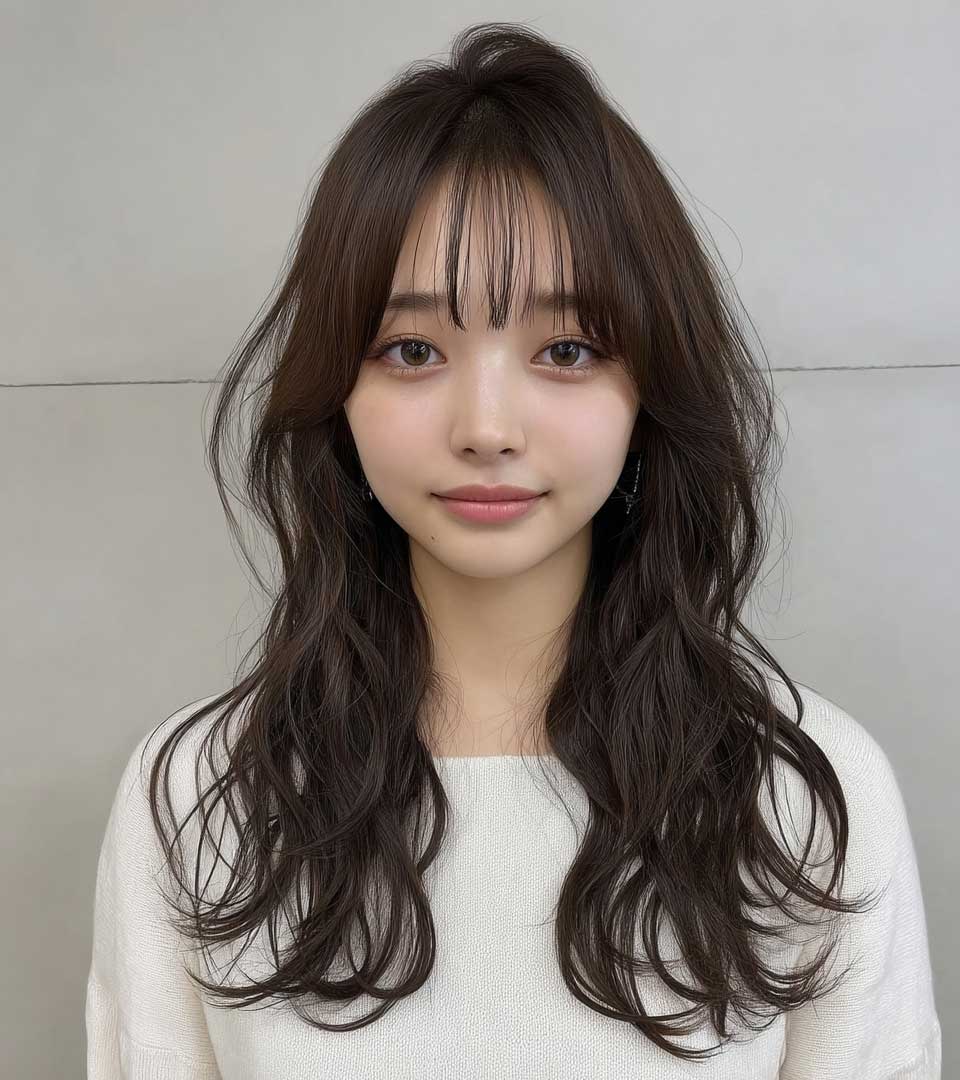 Korean Wave Perm Sample 11