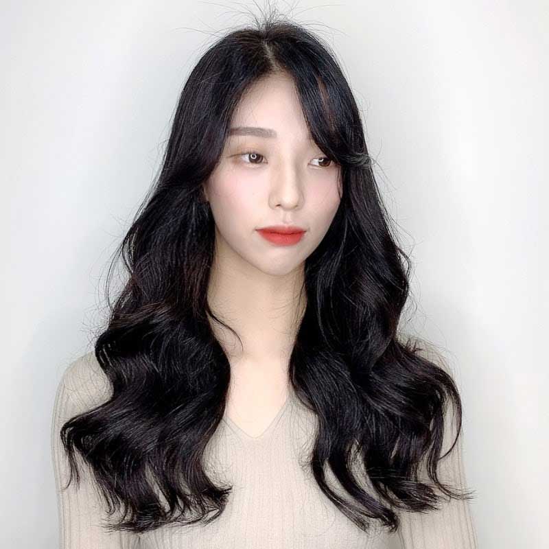 Korean Wave Perm Sample 2