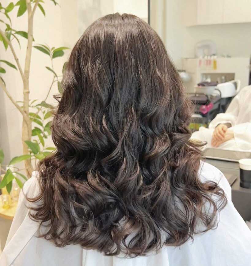 Korean Wave Perm Sample 3
