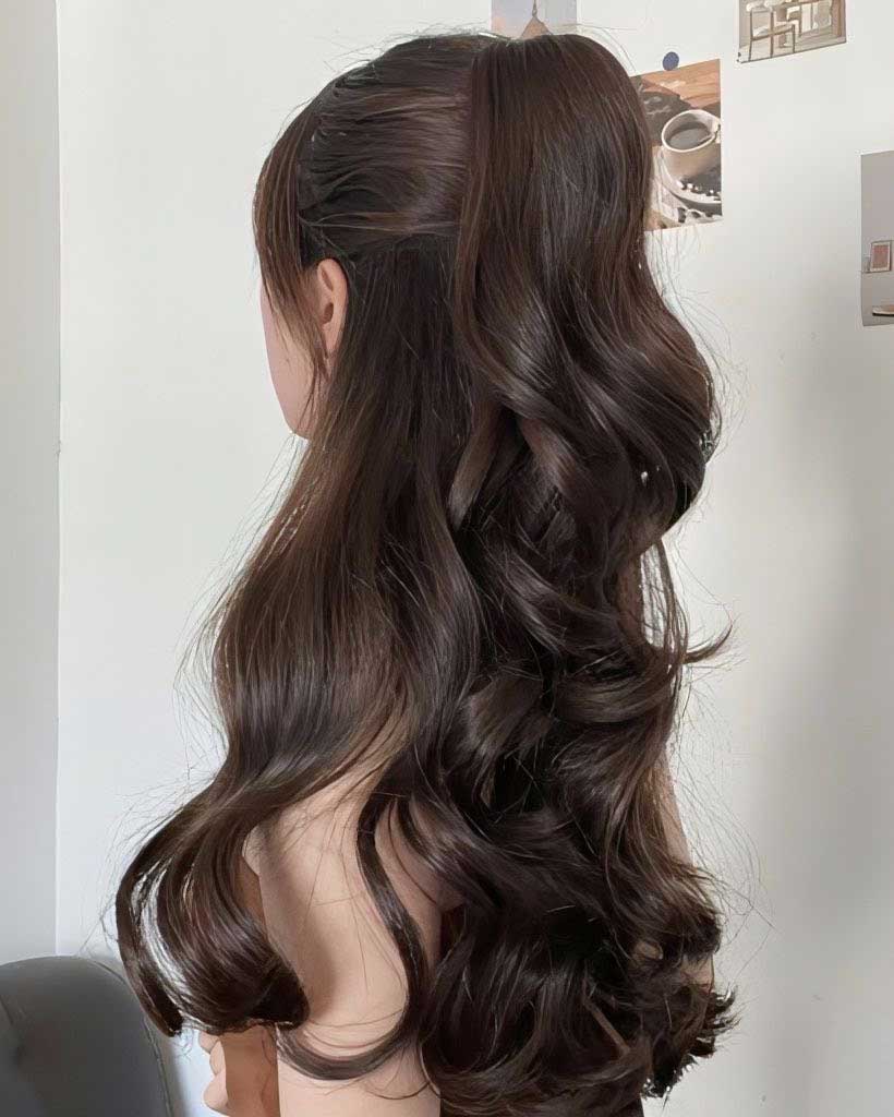 Half-Up, Half-Down Sample 3