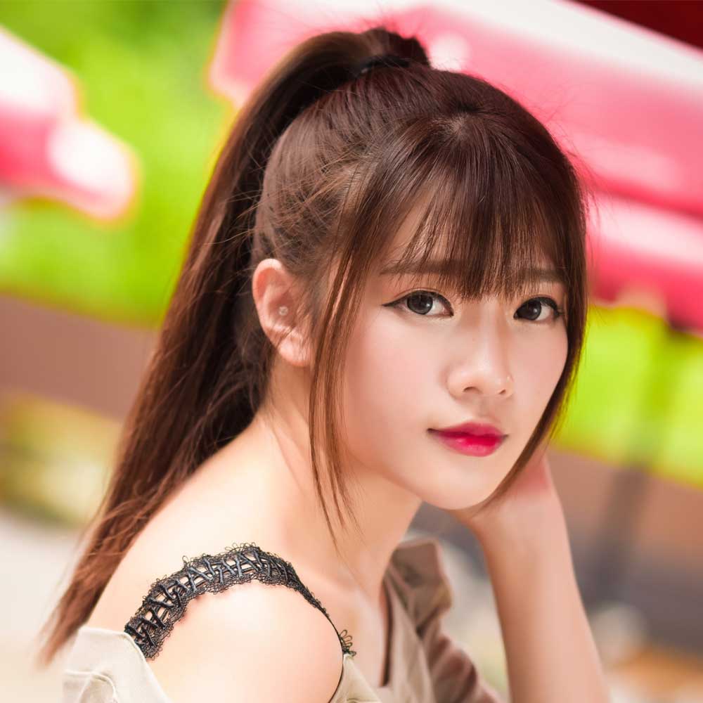 High Ponytail Sample 1