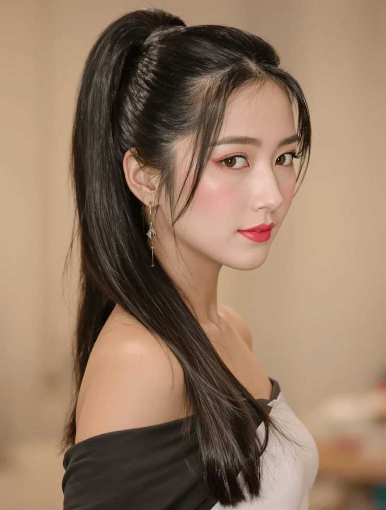 High Ponytail Sample 9