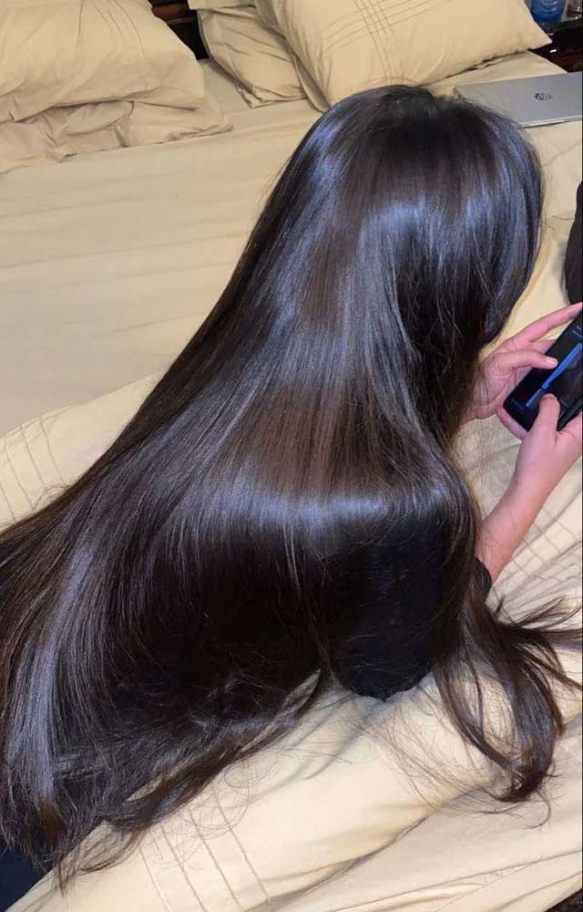 Glass Hair Sample 10