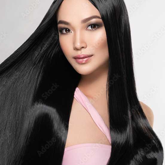 Glass Hair Sample 8