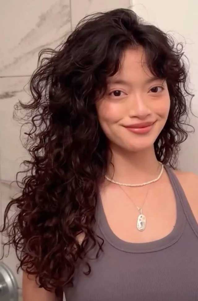 Curly Perm Sample 2
