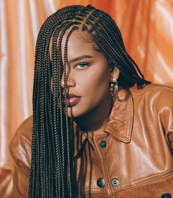 Knotless Braids Sample 8