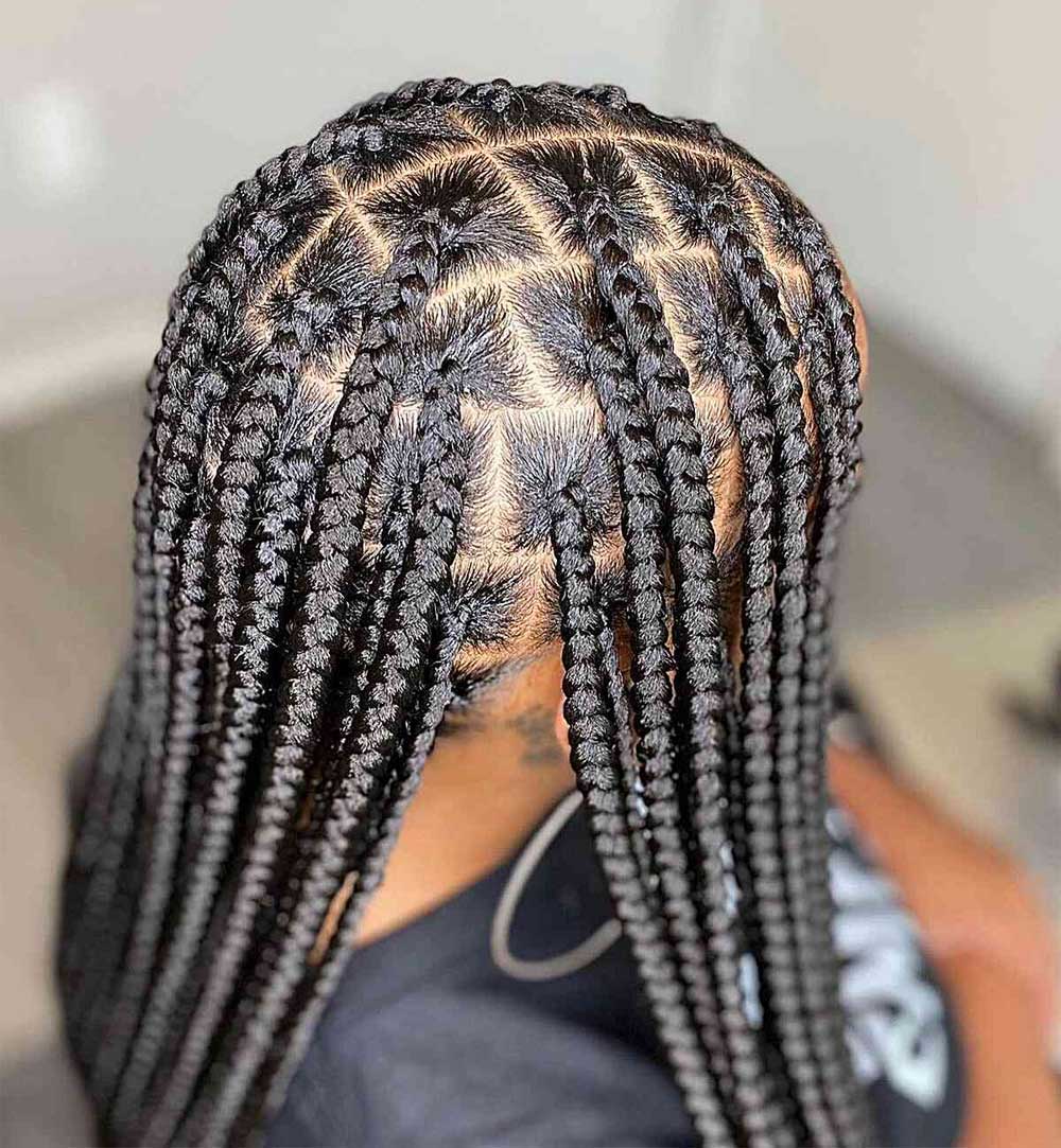 Knotless Braids Sample 2
