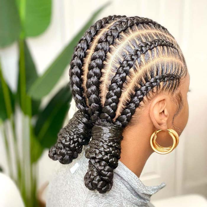Cornrows Sample 10
