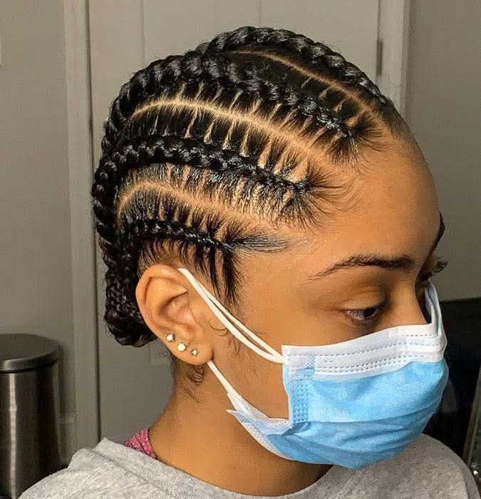 Cornrows Sample 3