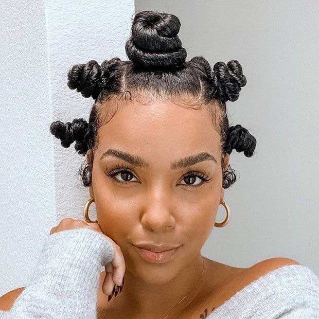 Bantu Knots Sample 9