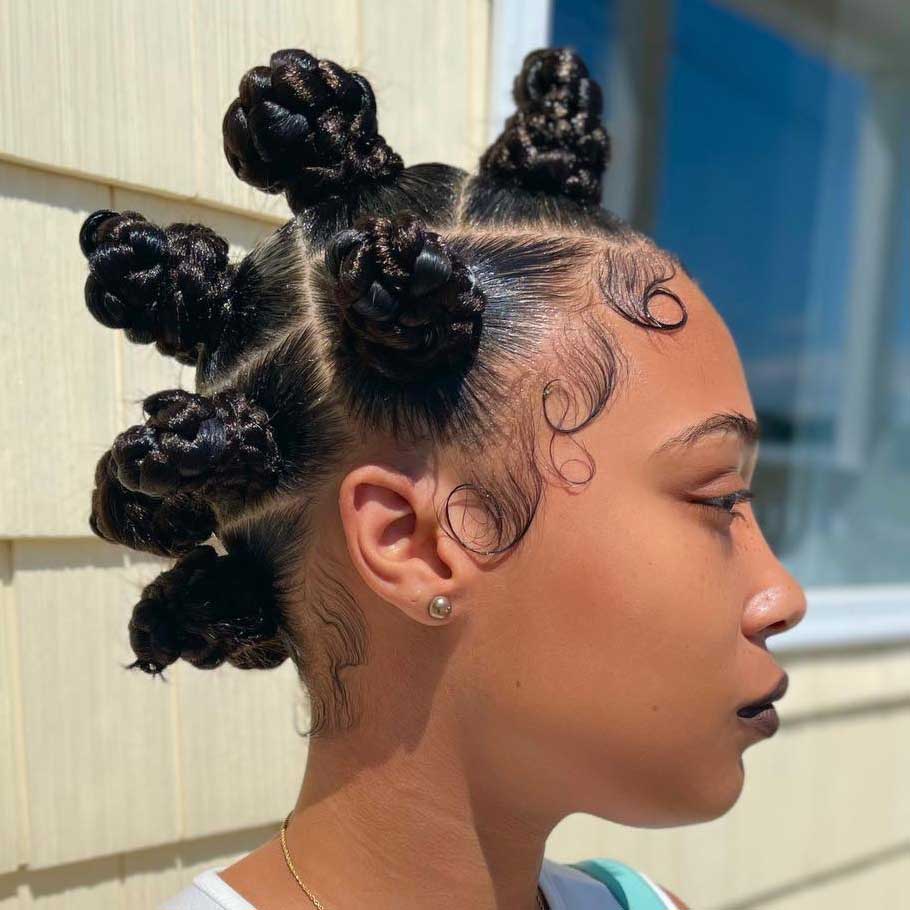 Bantu Knots Sample 15